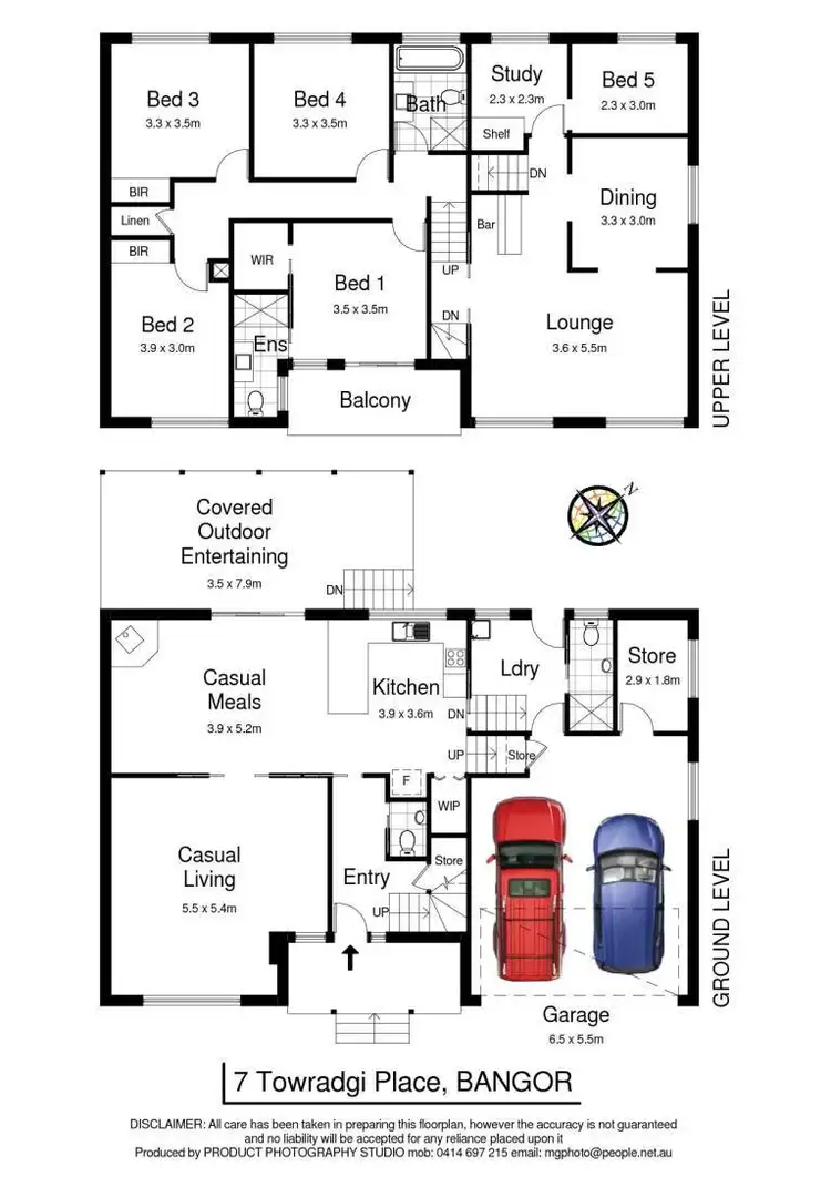 Floorplan of Homely house listing, 7 Towradgi Place, Bangor NSW 2234