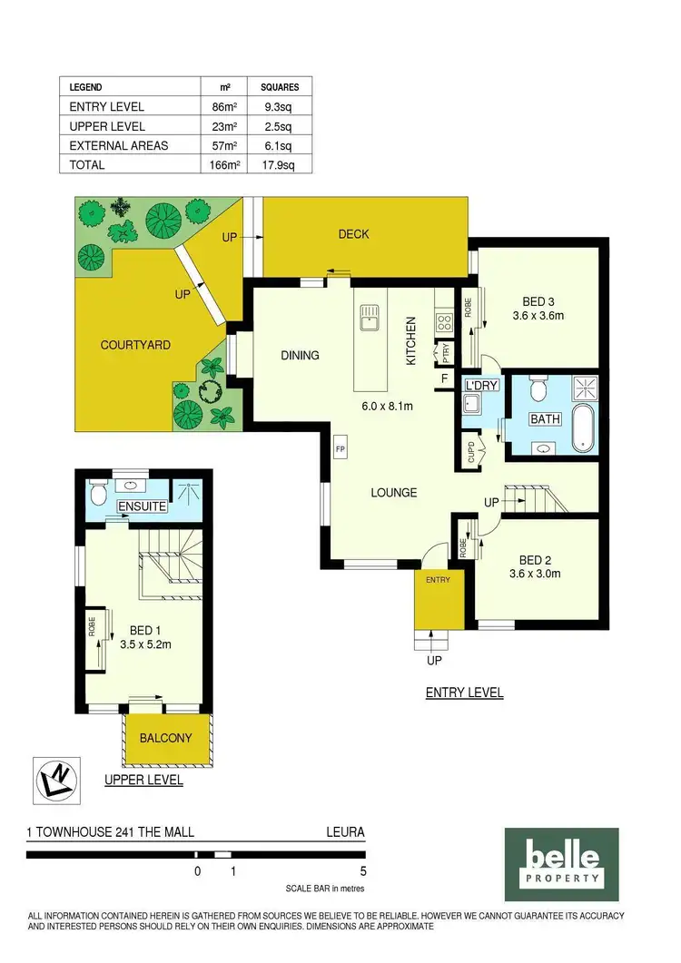Floorplan of Homely townhouse listing, 7/239-243 Leura Mall, Leura NSW 2780