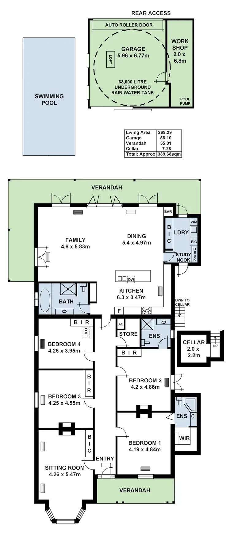 Floorplan of Homely house listing, 19 Watson Avenue, Rose Park SA 5067