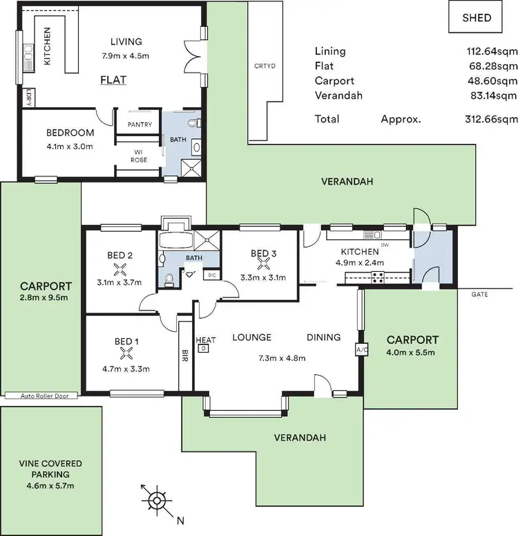 Floorplan of Homely house listing, 6 Morris Grove, Klemzig SA 5087