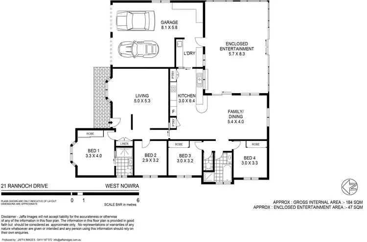 Floorplan of Homely house listing, 21 Rannoch Drive, West Nowra NSW 2541