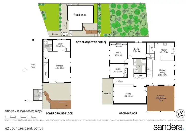 Floorplan of Homely house listing, 62 Spur Crescent, Loftus NSW 2232
