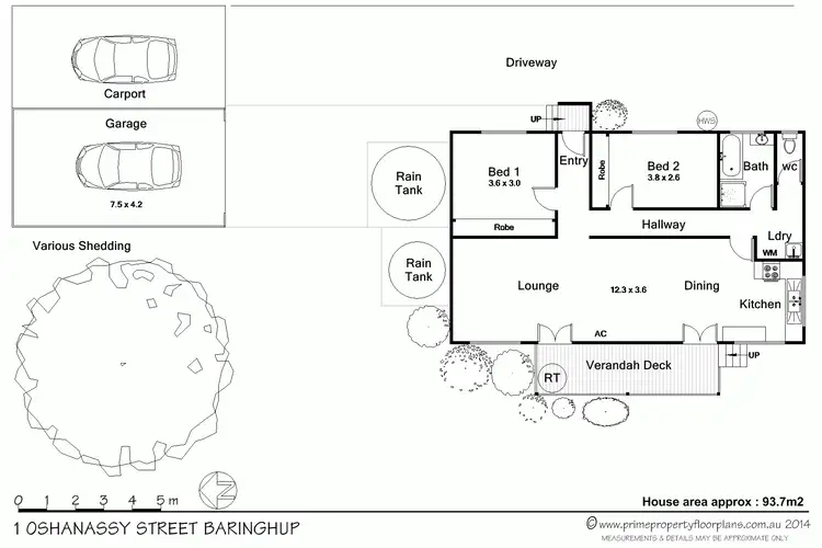 Floorplan of Homely house listing, 1 O'shanassy Street, Baringhup VIC 3463