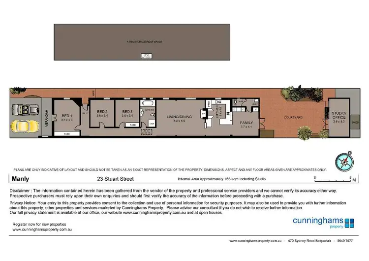 Floorplan of Homely house listing, 23 Stuart Street, Manly NSW 2095