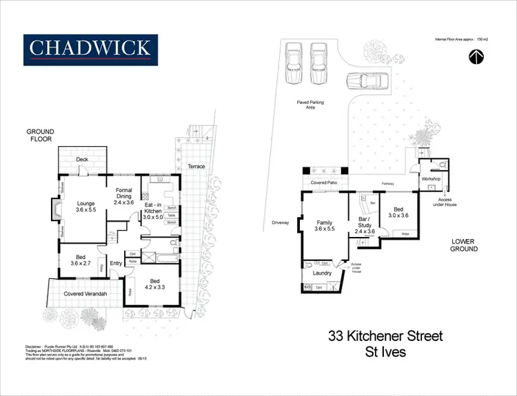 Floorplan of Homely house listing, 33 Kitchener Street, St Ives NSW 2075