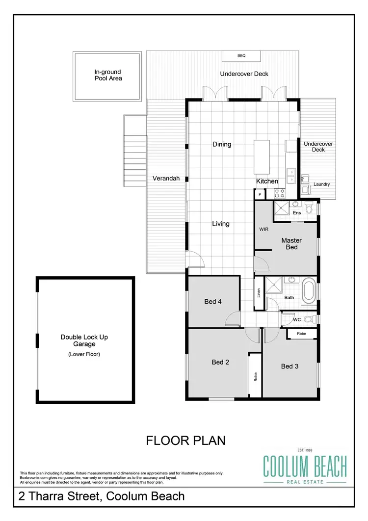 Floorplan of Homely house listing, 2 Tharra Street, Coolum Beach QLD 4573