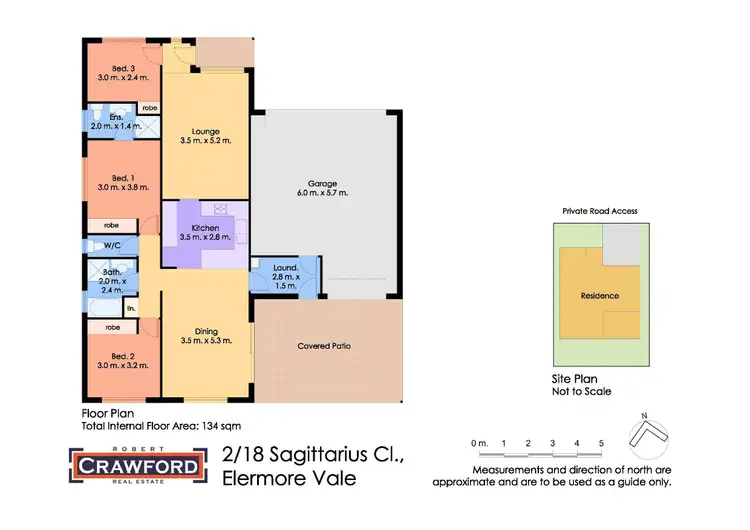 Floorplan of Homely unit listing, 2/18 Sagittarius Close, Elermore Vale NSW 2287