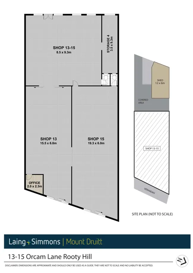 Floorplan of Homely house listing, 13-15 Orcam Lane, Rooty Hill NSW 2766