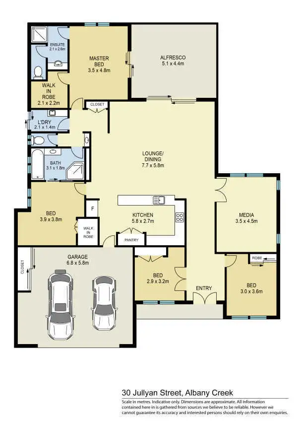 Floorplan of Homely house listing, 30 Jullyan Street, Albany Creek QLD 4035