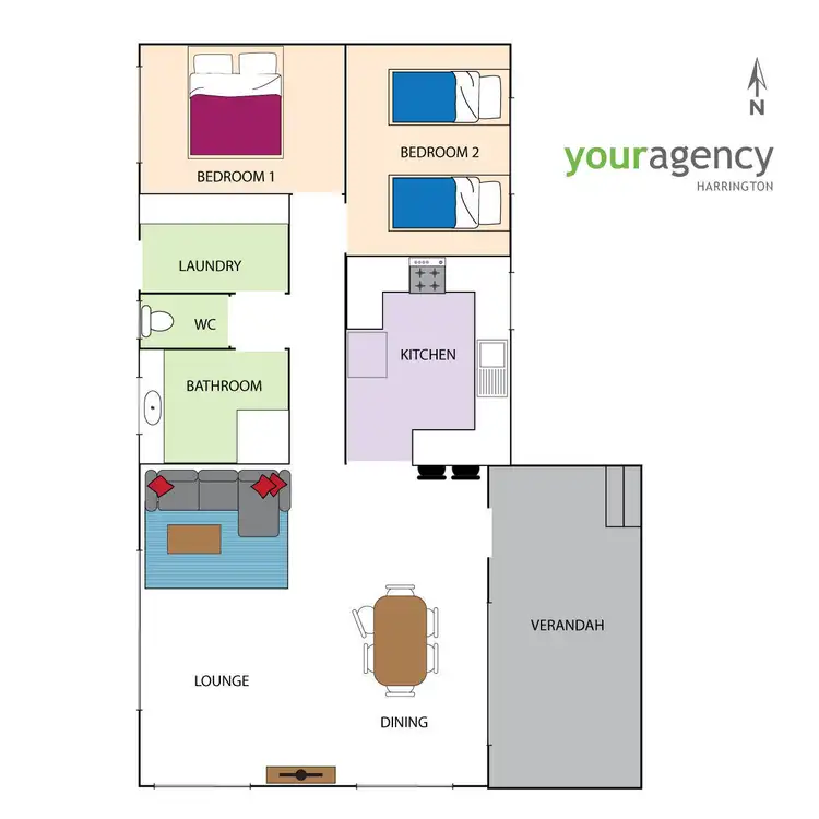 Floorplan of Homely house listing, 273 Beach Street, Harrington NSW 2427