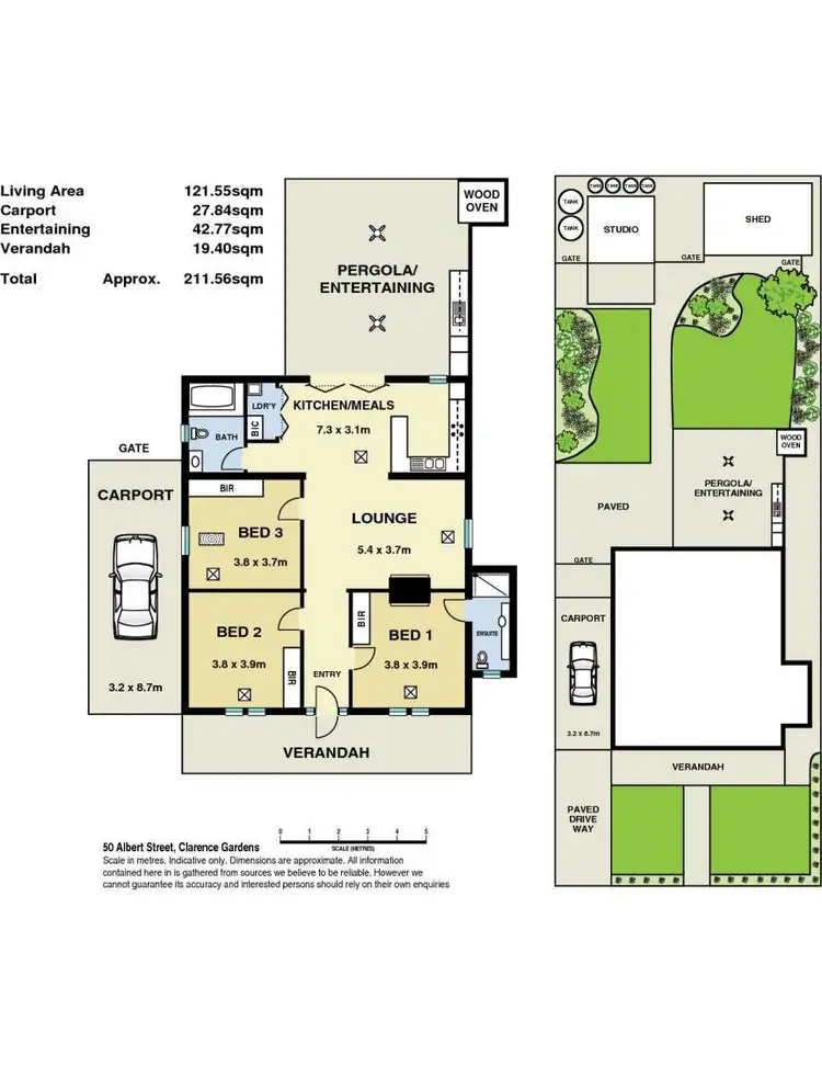 Floorplan of Homely house listing, 50 Albert Street, Clarence Gardens SA 5039