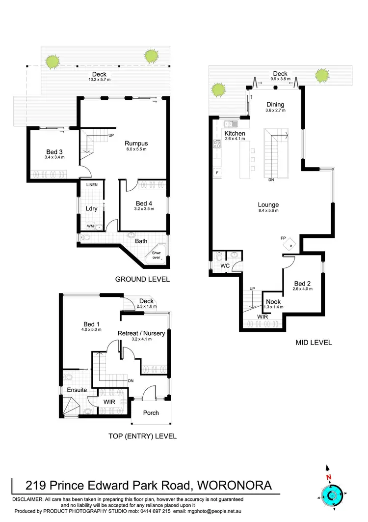 Floorplan of Homely house listing, 219 Prince Edward Park Road, Woronora NSW 2232