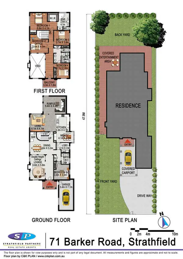Floorplan of Homely house listing, 71 Barker Road, Strathfield NSW 2135