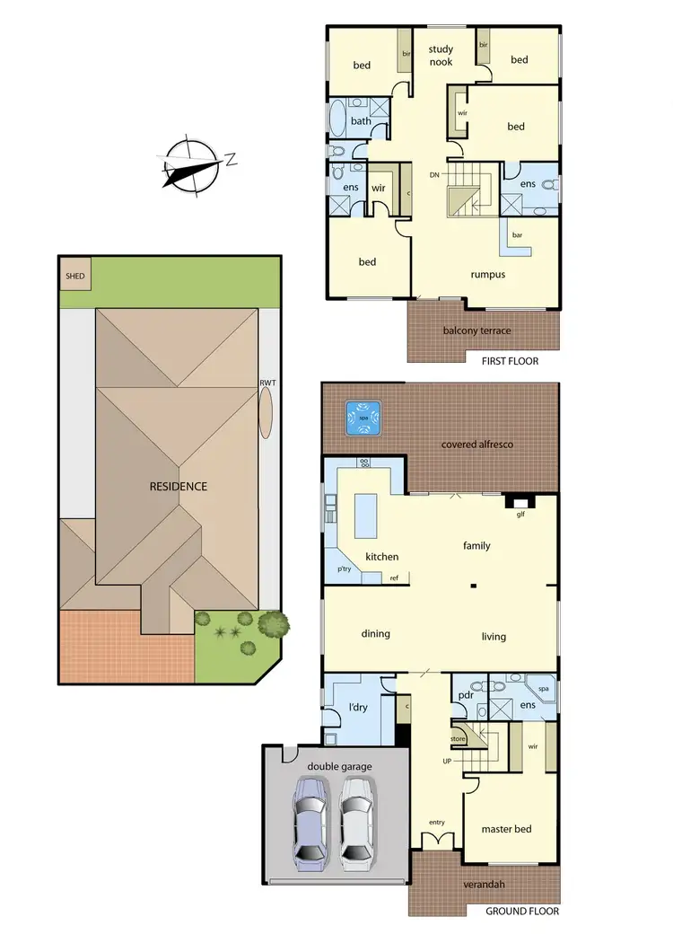 Floorplan of Homely house listing, 34 Sigvard Boulevard, Hallam VIC 3803