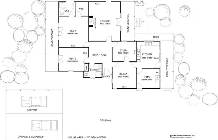 Floorplan of Homely house listing, 31 Boundary Road, Maldon VIC 3463
