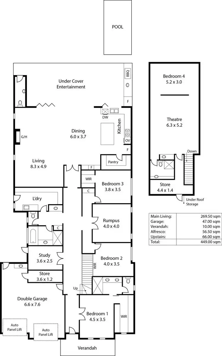 Floorplan of Homely house listing, 32 Jervois Avenue, Magill SA 5072