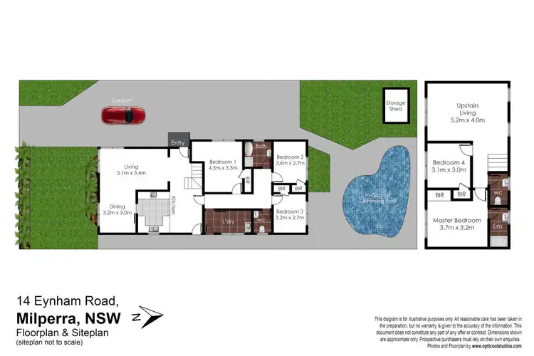 Floorplan of Homely house listing, 14 Eynham Road, Milperra NSW 2214