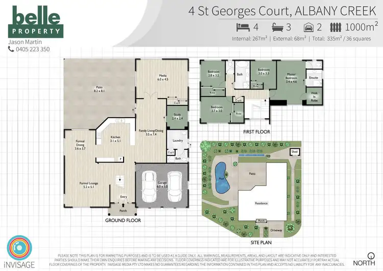 Floorplan of Homely house listing, 4 St Georges Court, Albany Creek QLD 4035