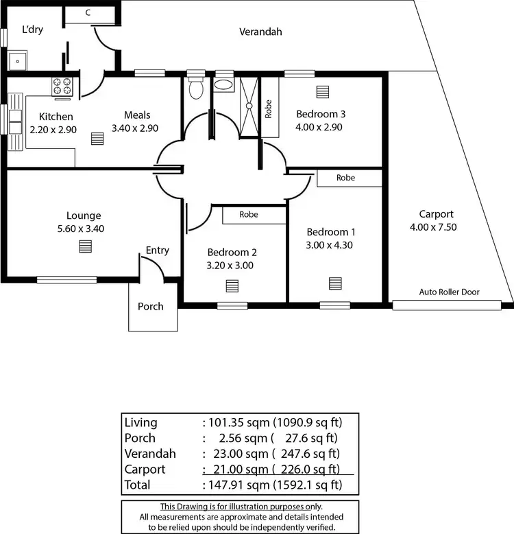Floorplan of Homely house listing, 19 Waldron Street, Elizabeth East SA 5112