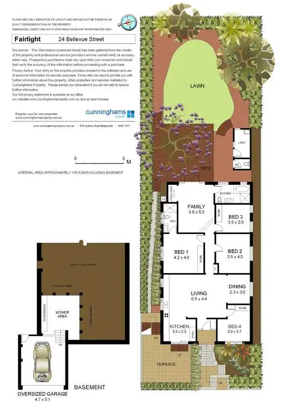 Floorplan of Homely house listing, 24 Bellevue Street, Fairlight NSW 2094
