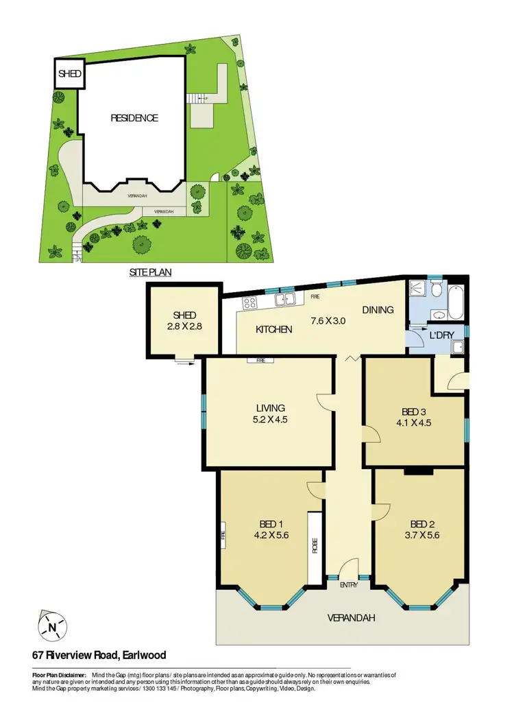 Floorplan of Homely house listing, 67 Riverview Road, Earlwood NSW 2206