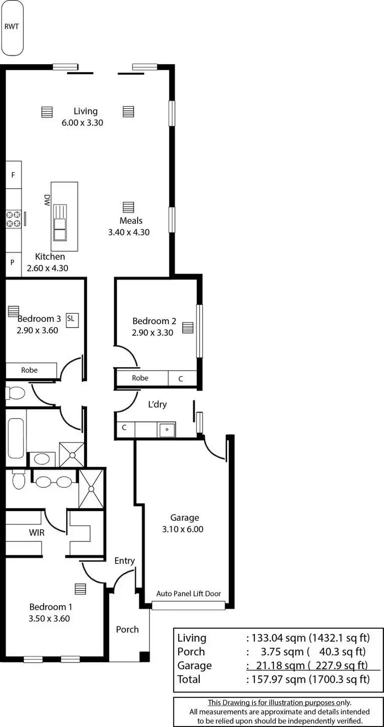 Floorplan of Homely house listing, 15a Canberra Street, Henley Beach South SA 5022