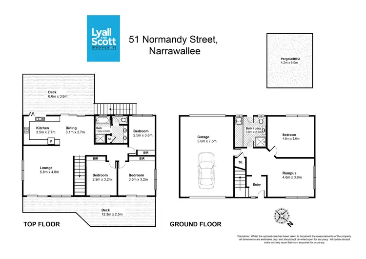 Floorplan of Homely house listing, 51 Normandy Street, Narrawallee NSW 2539