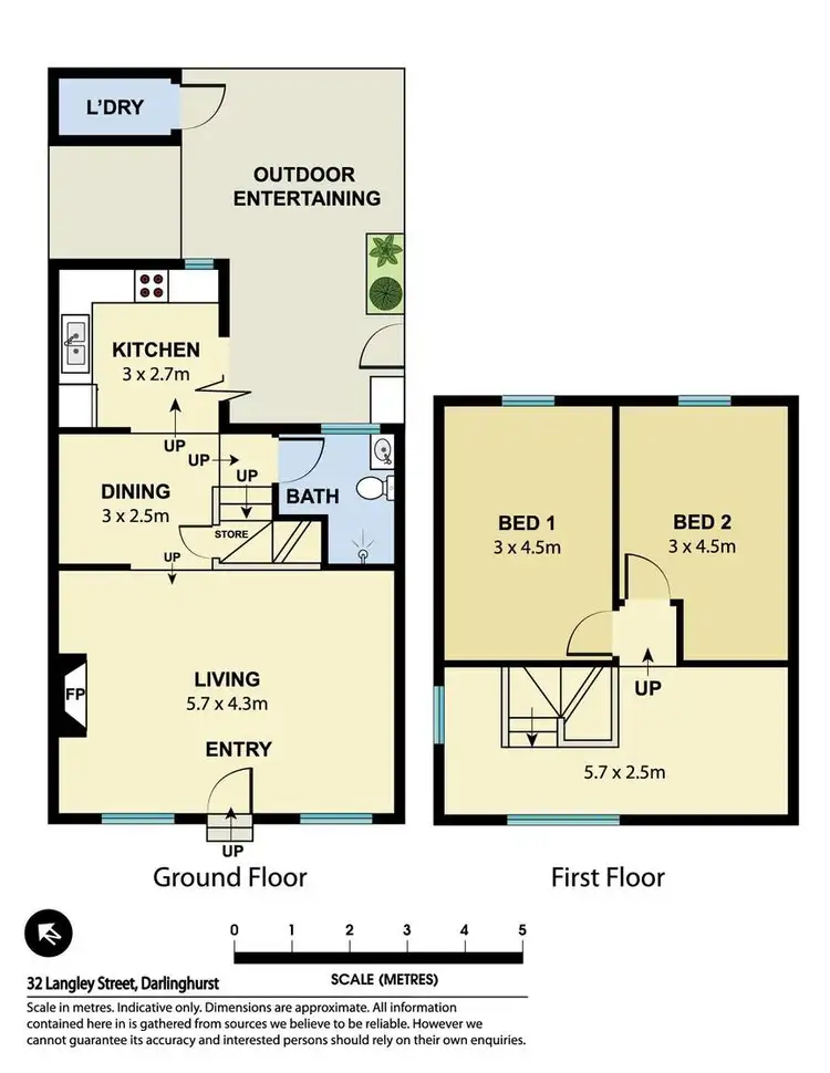 Floorplan of Homely house listing, 32 Langley Street, Darlinghurst NSW 2010