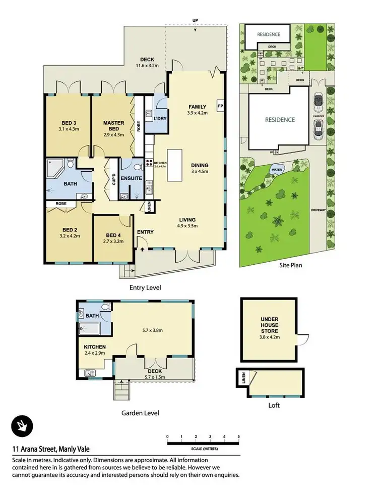 Floorplan of Homely house listing, 11 Arana Street, Manly Vale NSW 2093