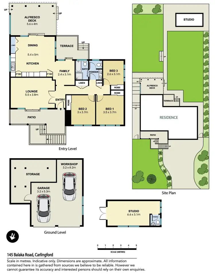 Floorplan of Homely house listing, 145 Balaka Drive, Carlingford NSW 2118