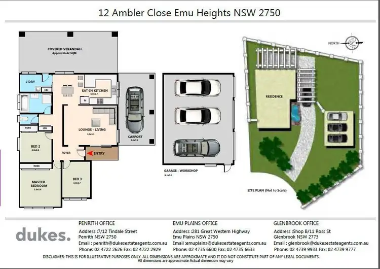 Floorplan of Homely house listing, 12 Ambler Close, Emu Heights NSW 2750