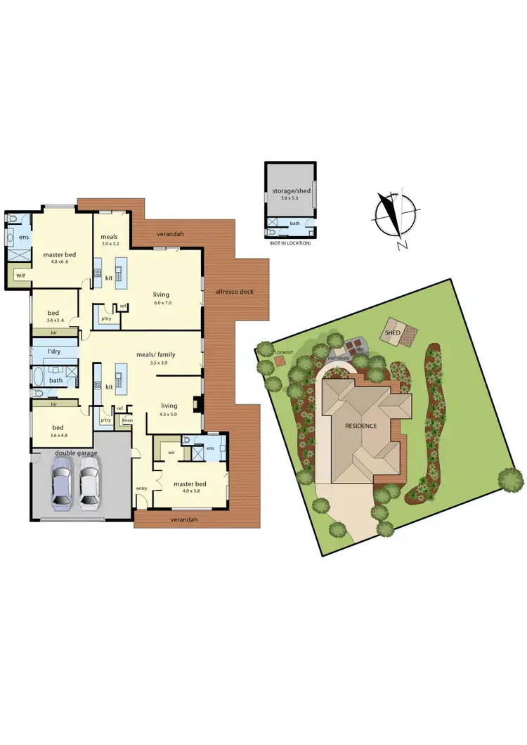 Floorplan of Homely house listing, 10 Station Street, Neerim South VIC 3831