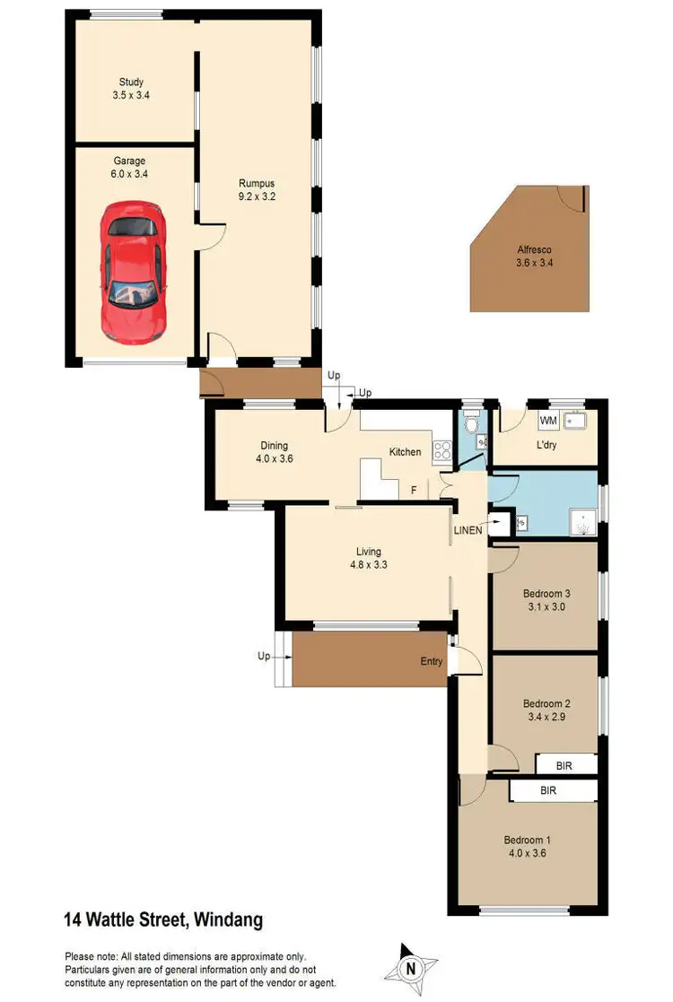 Floorplan of Homely house listing, 14 Wattle Street, Windang NSW 2528