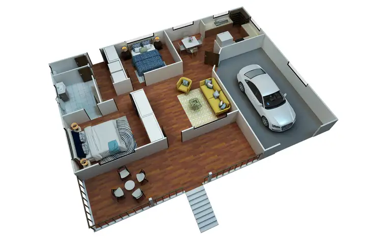 Floorplan of Homely house listing, 1 Rogan Place, Yeppoon QLD 4703