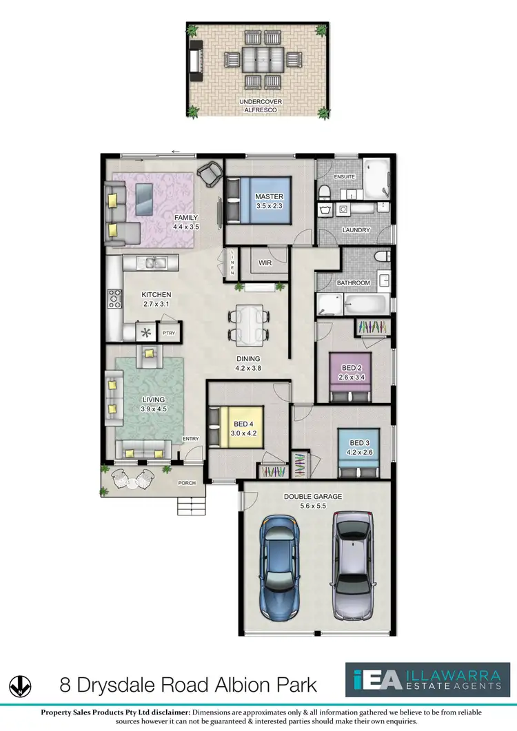 Floorplan of Homely house listing, 8 Drysdale Road, Albion Park NSW 2527