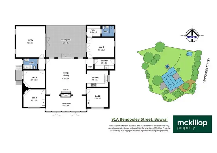Floorplan of Homely house listing, 91A Bendooley Street, Bowral NSW 2576