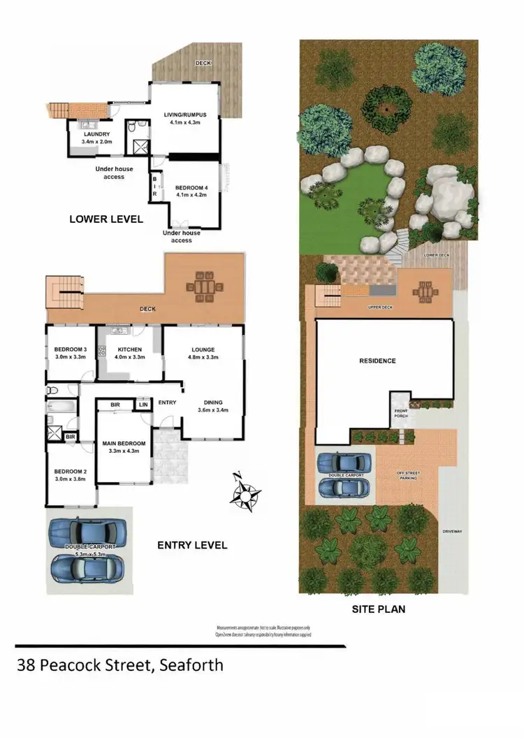 Floorplan of Homely house listing, 38 Peacock Street, Seaforth NSW 2092
