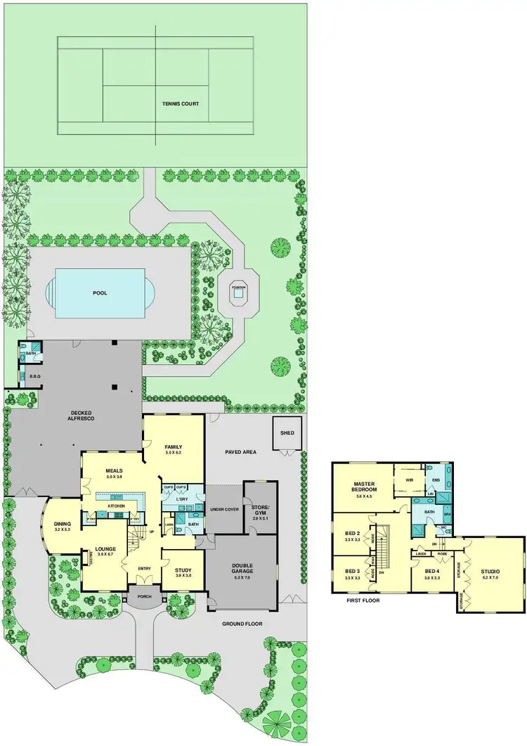 Floorplan of Homely house listing, 87 Nordic Avenue, Taylors Lakes VIC 3038