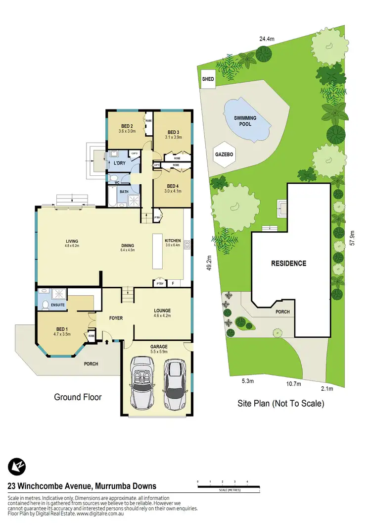 Floorplan of Homely house listing, 23 Winchcombe Avenue, Murrumba Downs QLD 4503