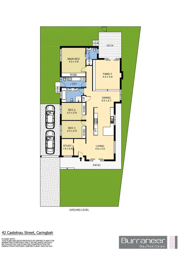 Floorplan of Homely house listing, 42 Castelnau Street, Caringbah South NSW 2229
