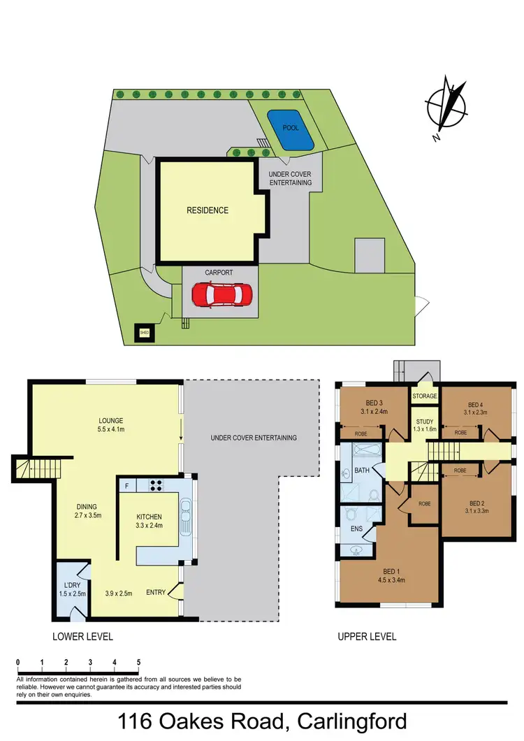 Floorplan of Homely house listing, 116 Oakes Road, Carlingford NSW 2118