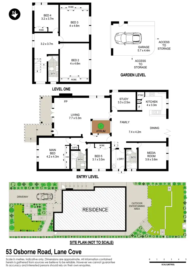 Floorplan of Homely house listing, 53 Osborne Road, Lane Cove NSW 2066