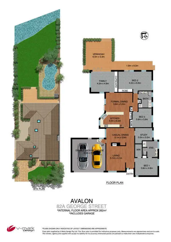 Floorplan of Homely house listing, 82a George Street, Avalon NSW 2107