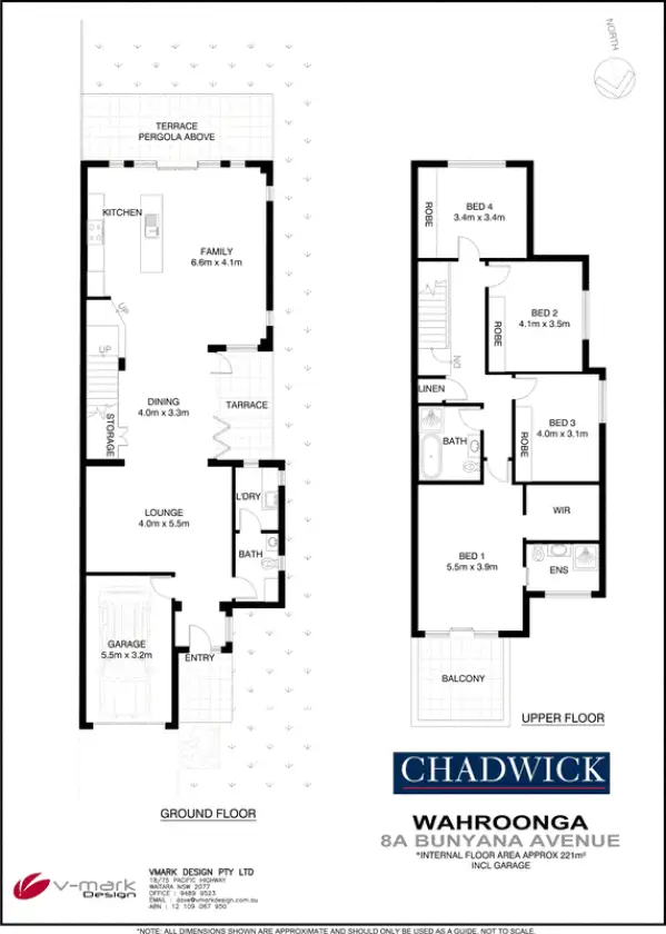 Floorplan of Homely house listing, 8A Bunyana Avenue, Wahroonga NSW 2076