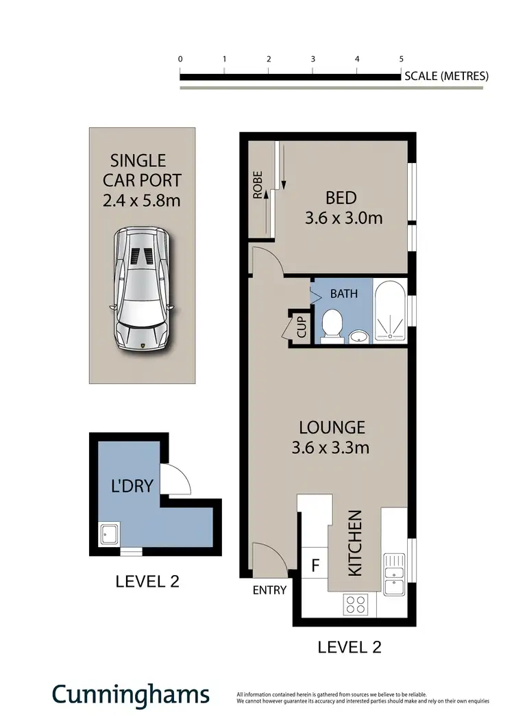 Floorplan of Homely apartment listing, 11/12 Clifford Street, Mosman NSW 2088