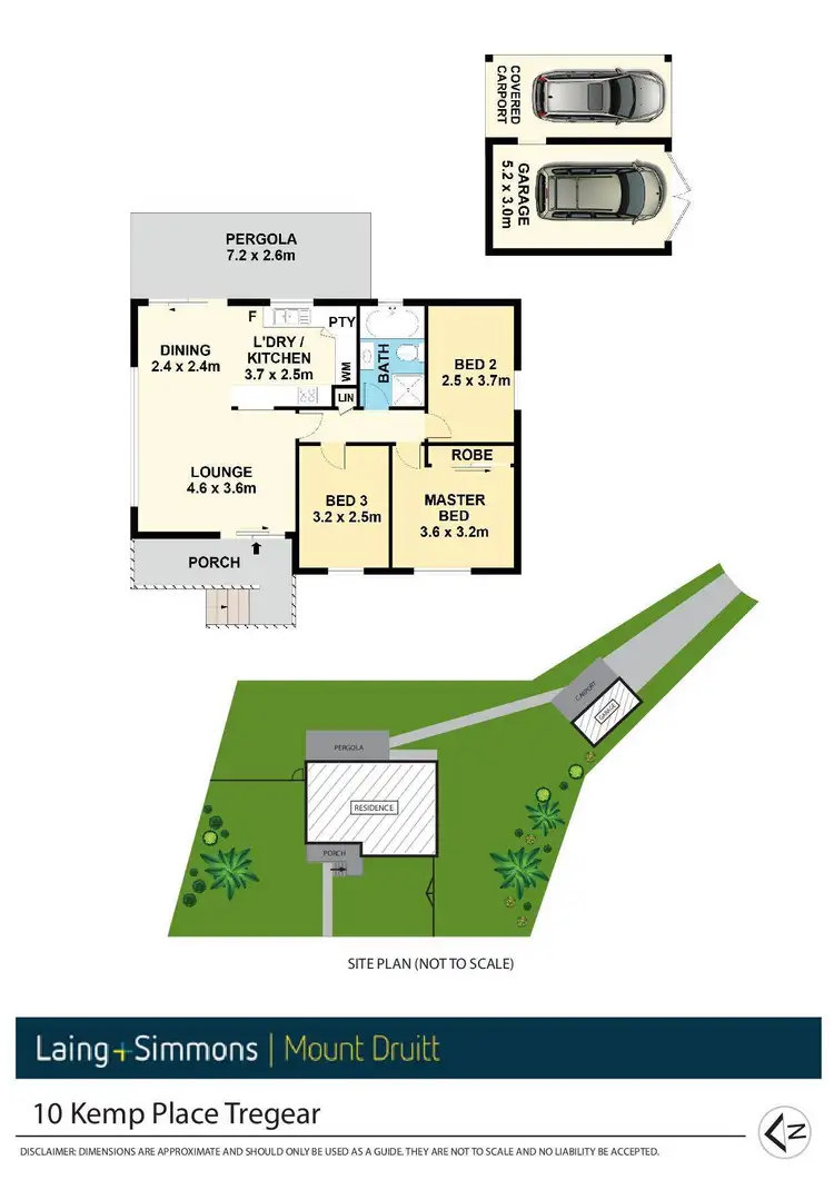 Floorplan of Homely house listing, 10 Kemp Place, Tregear NSW 2770
