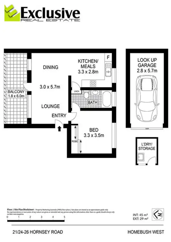 Floorplan of Homely apartment listing, 21/24-26 Hornsey Road, Homebush West NSW 2140
