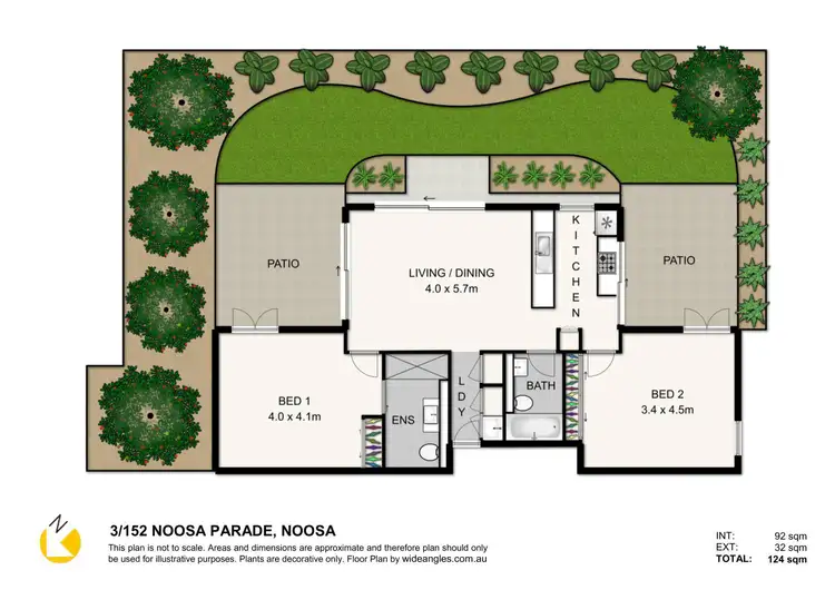 Floorplan of Homely unit listing, 3/152 Noosa Parade, Noosaville QLD 4566