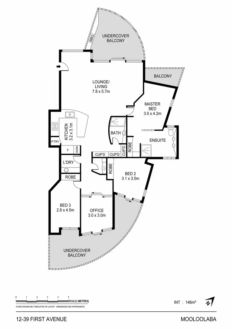 Floorplan of Homely apartment listing, 12/45 First Avenue, Mooloolaba QLD 4557