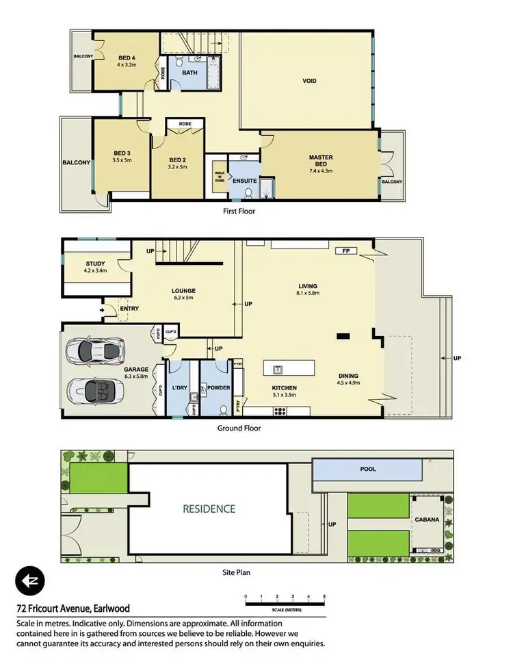 Floorplan of Homely house listing, 72 Fricourt Avenue, Earlwood NSW 2206
